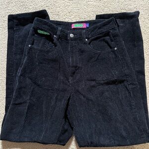 Empyre Black Corduroy Straight Leg Pants